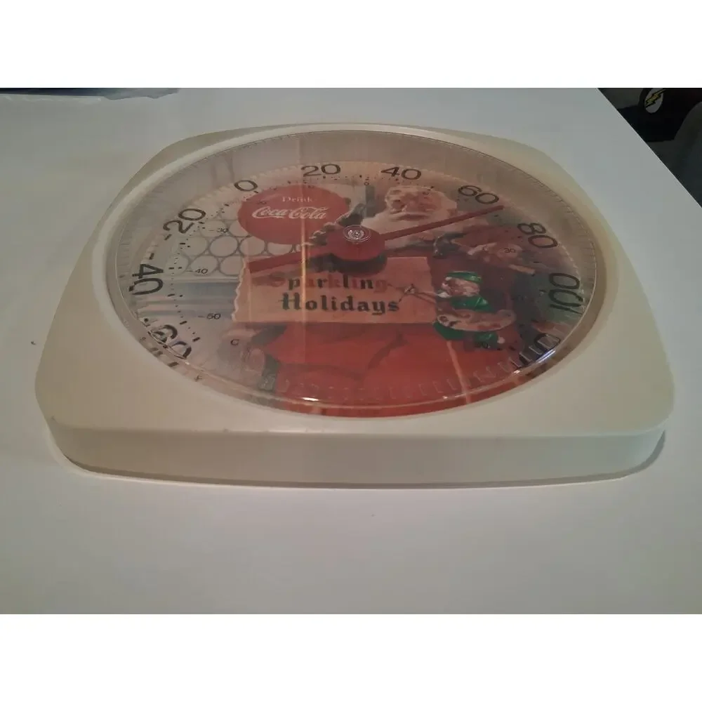 Vintage 1994 Coca Cola Santa Claus Wall Thermometer Taylor 12